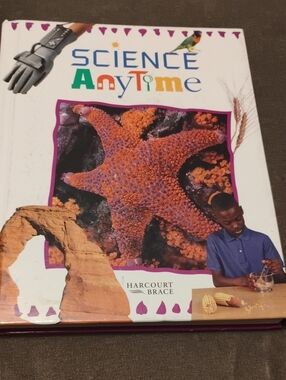 5/$20 Science Anytime Textbook By Harcourt Brace